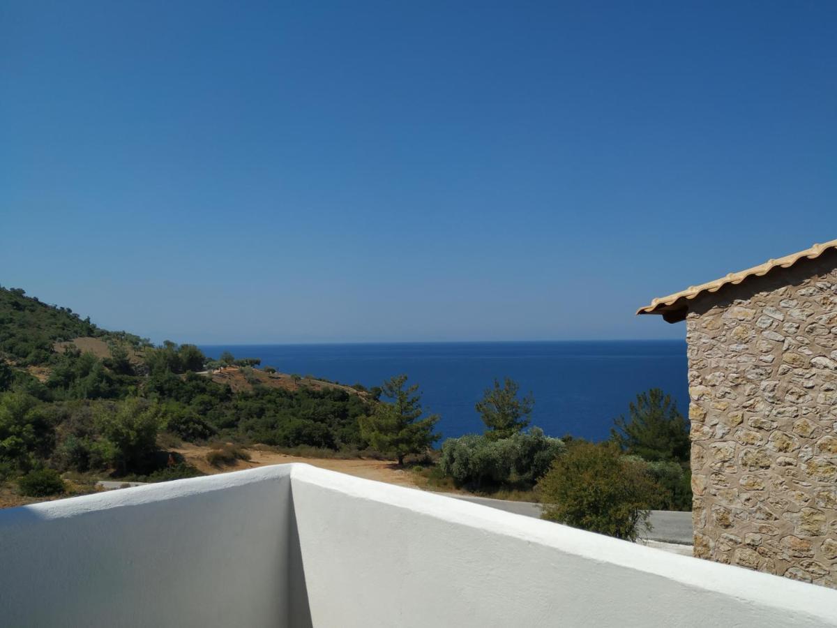 Mare Pedra Villas Skála Marión Esterno foto