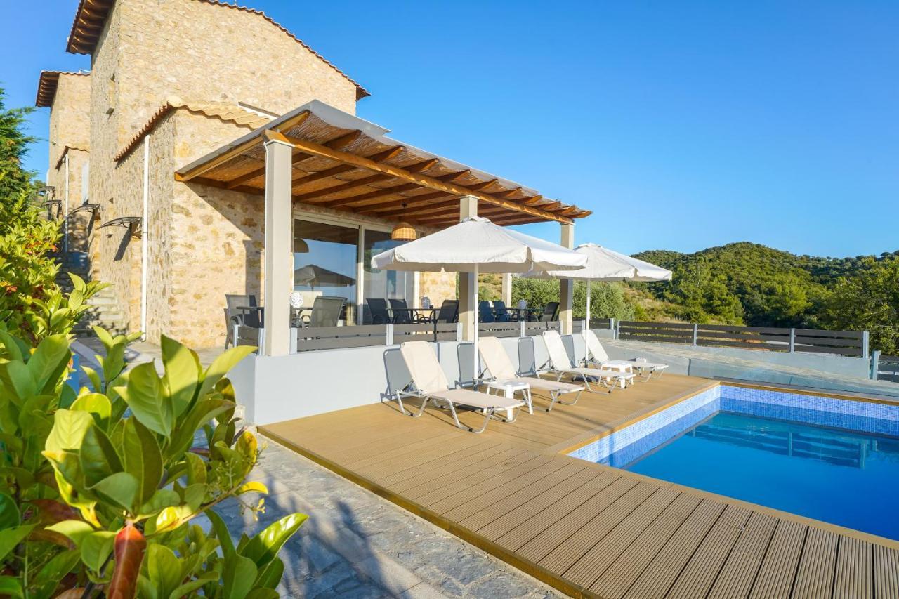 Mare Pedra Villas Skála Marión Esterno foto