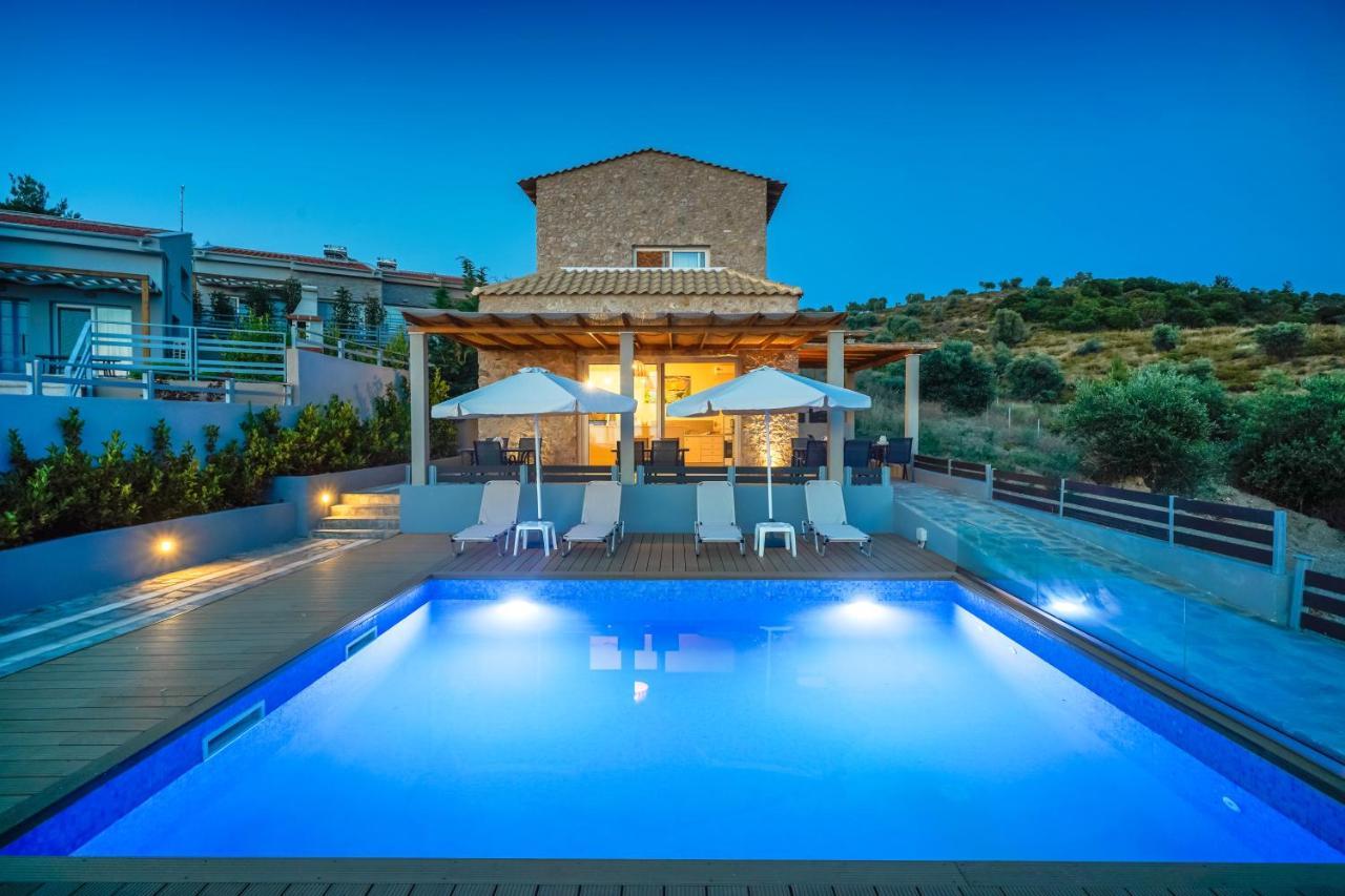 Mare Pedra Villas Skála Marión Esterno foto