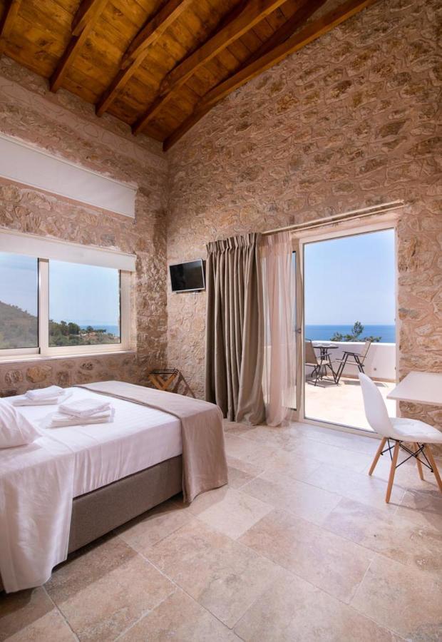 Mare Pedra Villas Skála Marión Esterno foto