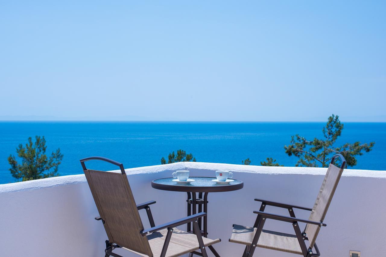 Mare Pedra Villas Skála Marión Esterno foto