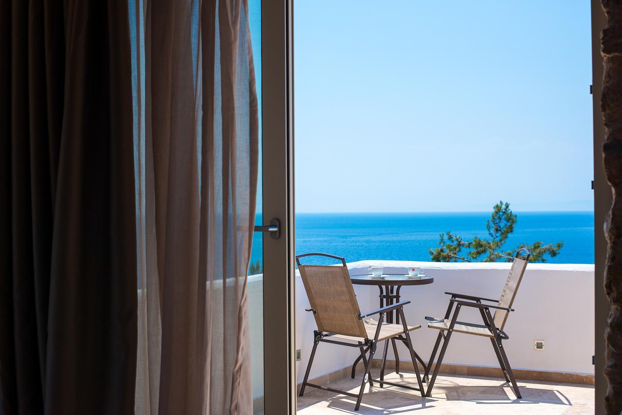 Mare Pedra Villas Skála Marión Esterno foto