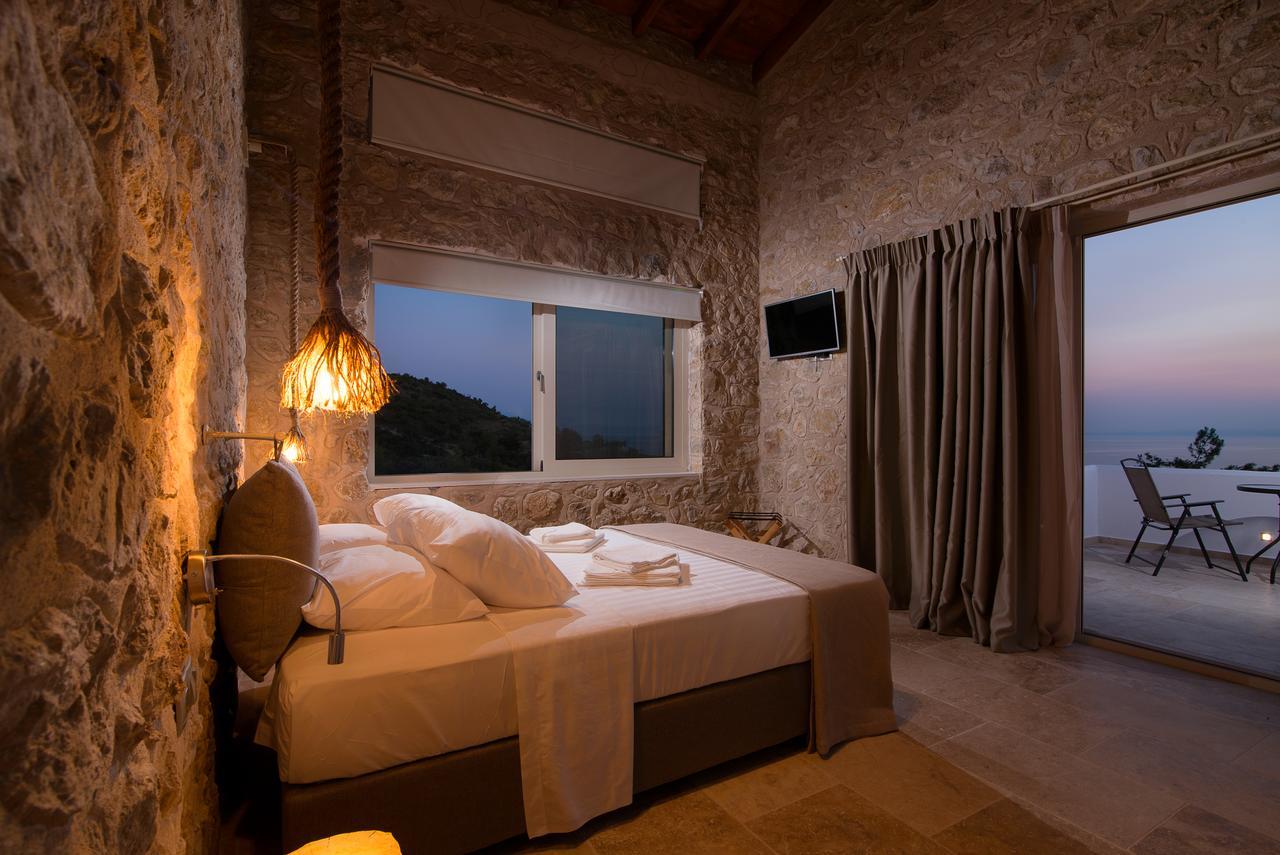 Mare Pedra Villas Skála Marión Esterno foto